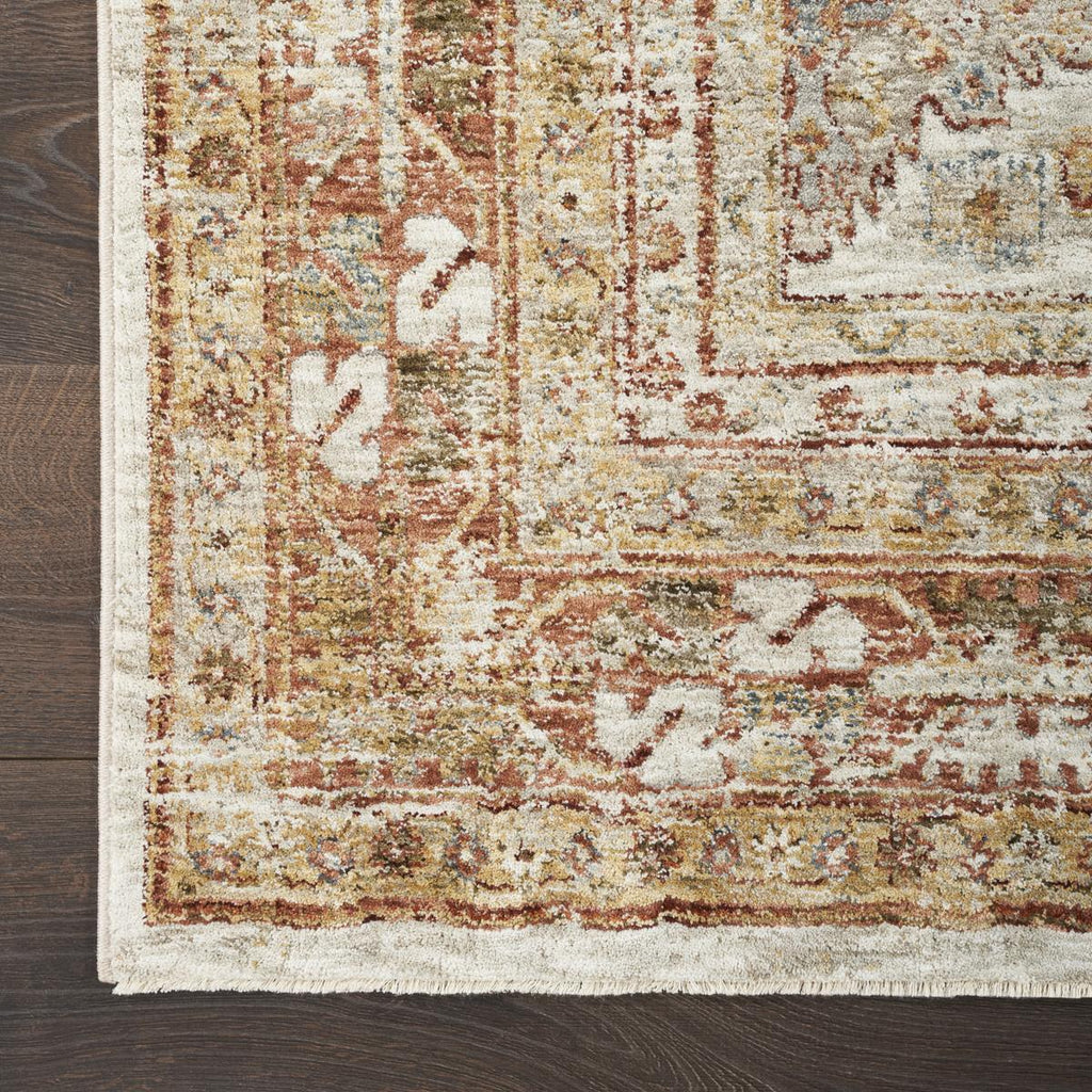 Sahar Panel Ivory Multicolour Rug