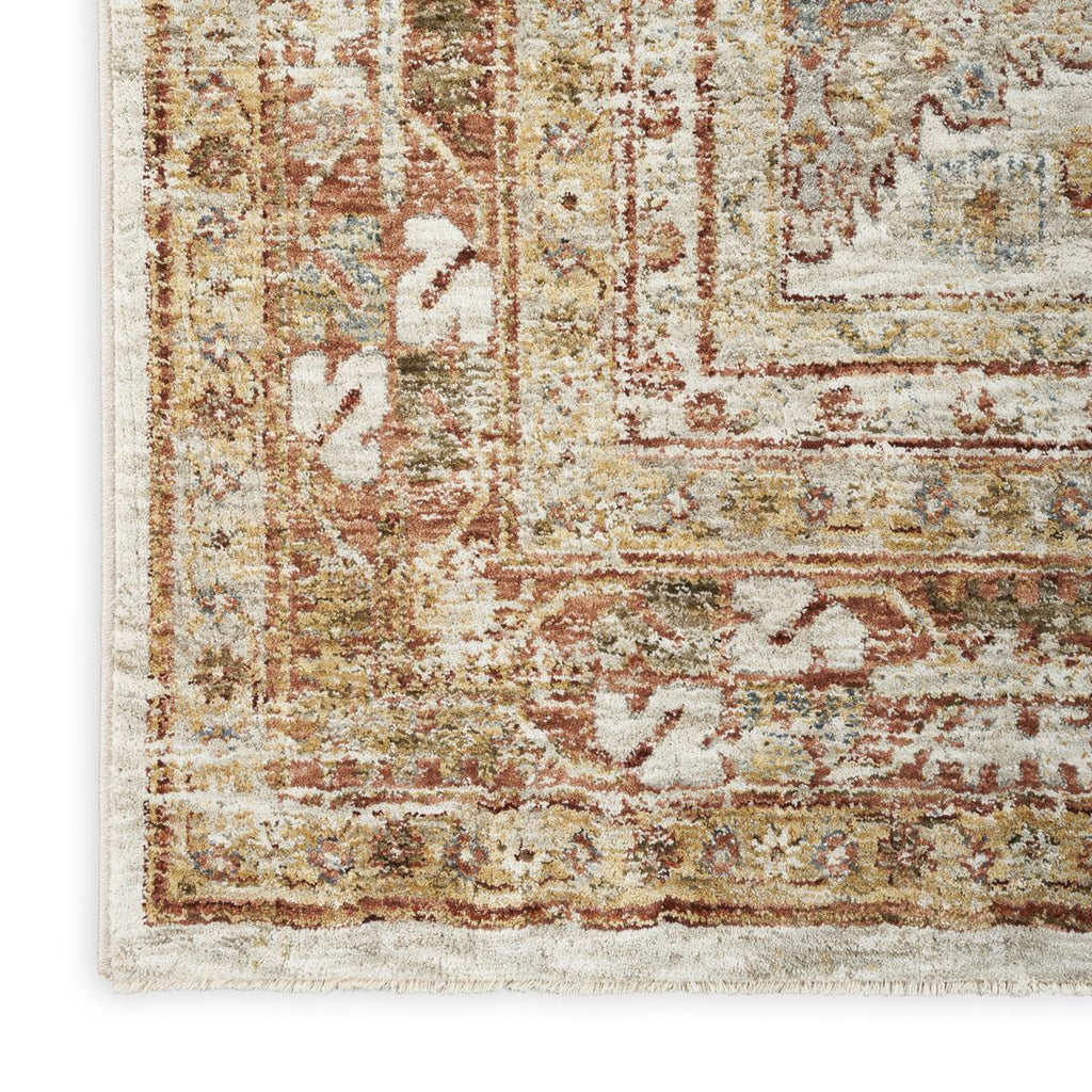 Sahar Panel Ivory Multicolour Rug