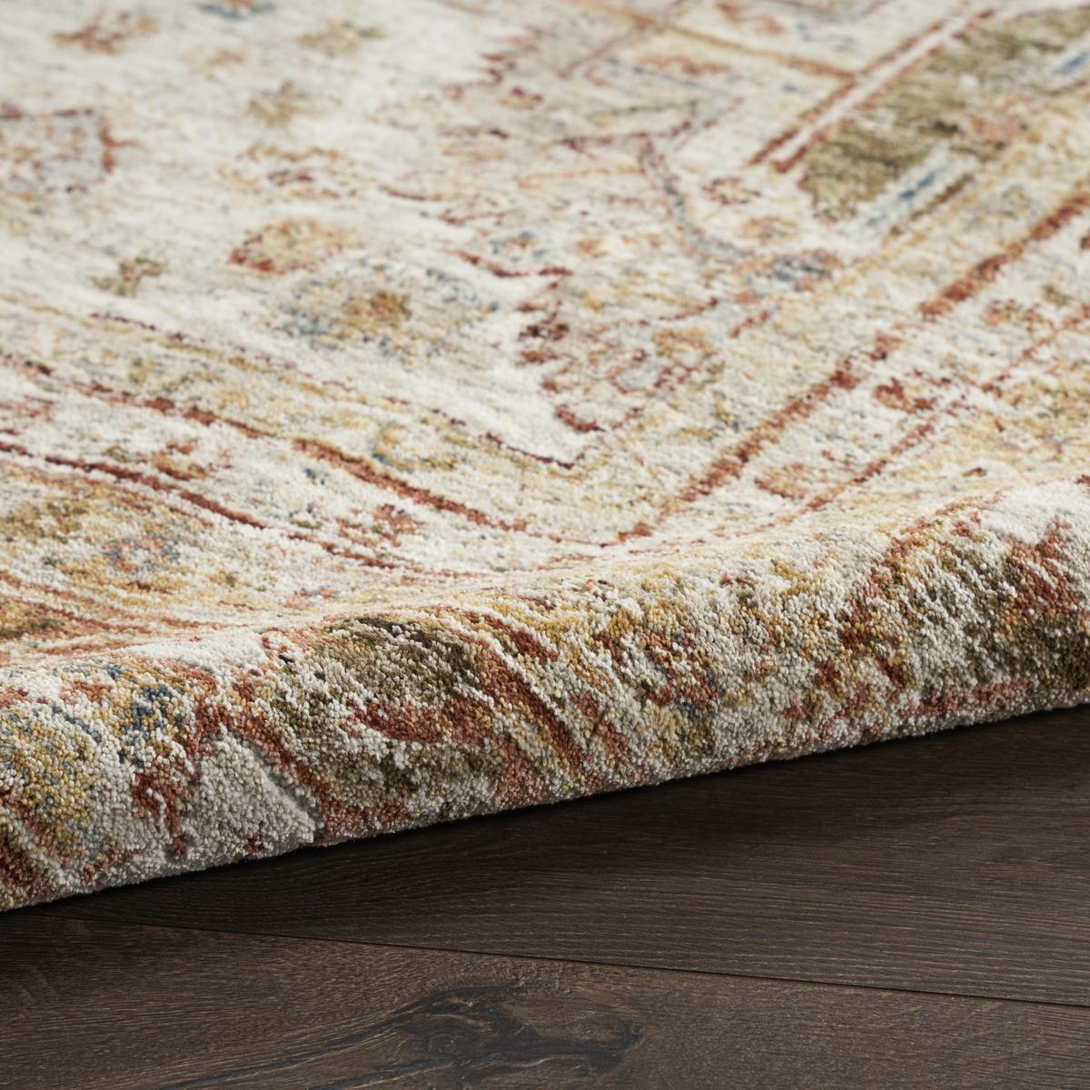Sahar Panel Ivory Multicolour Rug