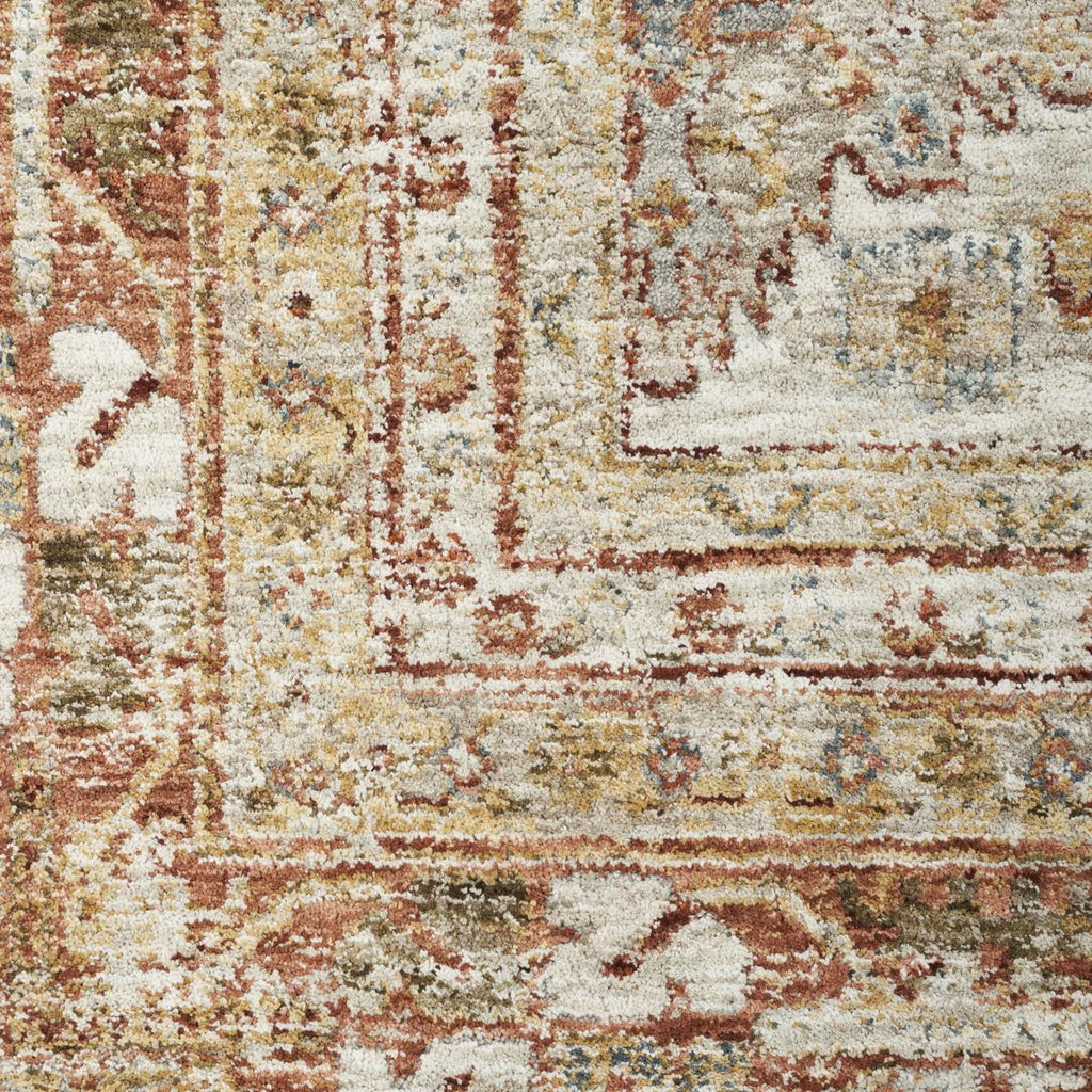 Sahar Panel Ivory Multicolour Rug