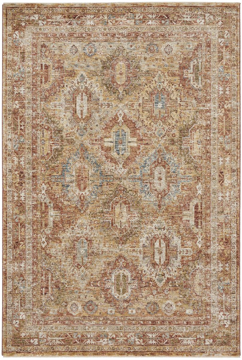 Sahar Panel Rust Rug