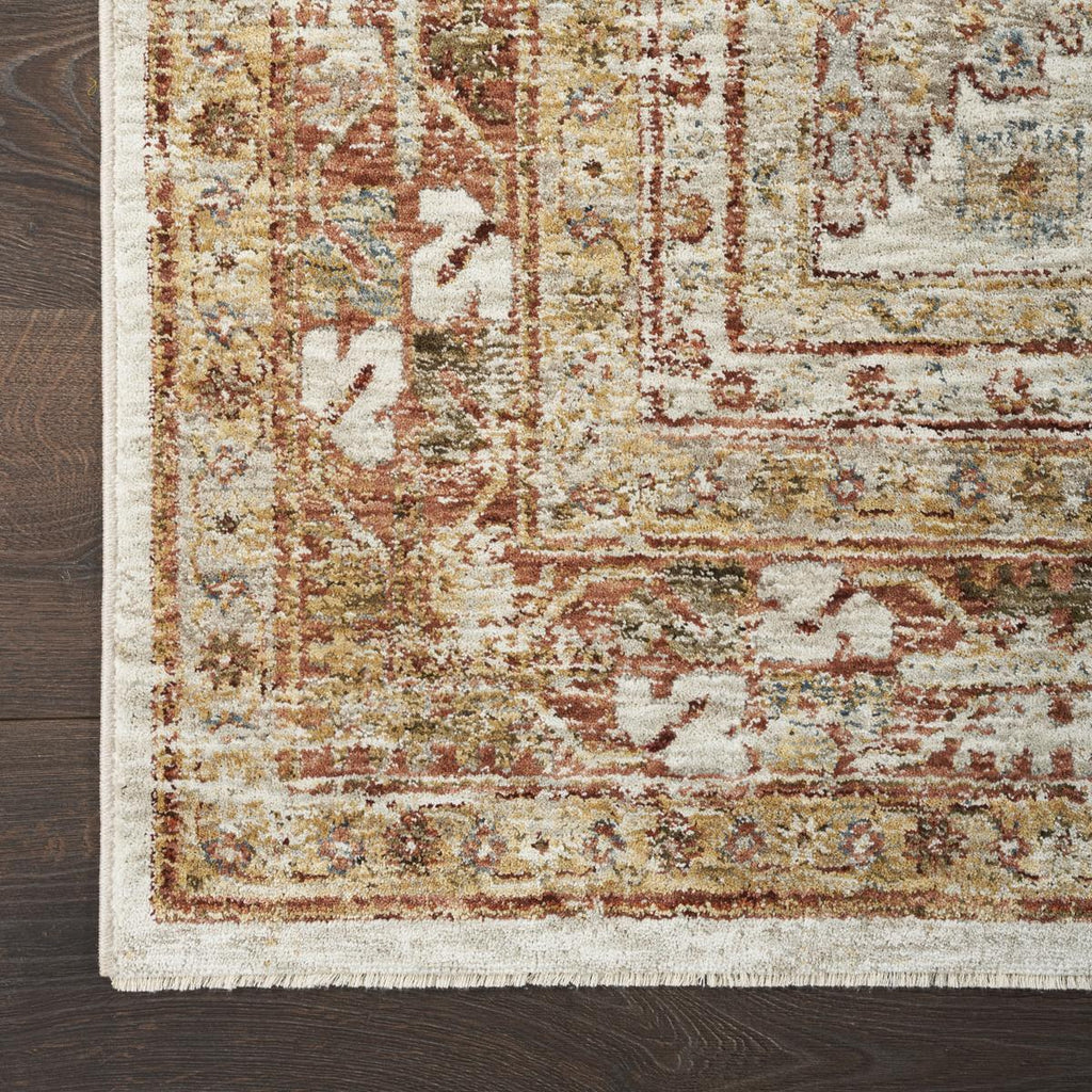 Sahar Panel Rust Rug