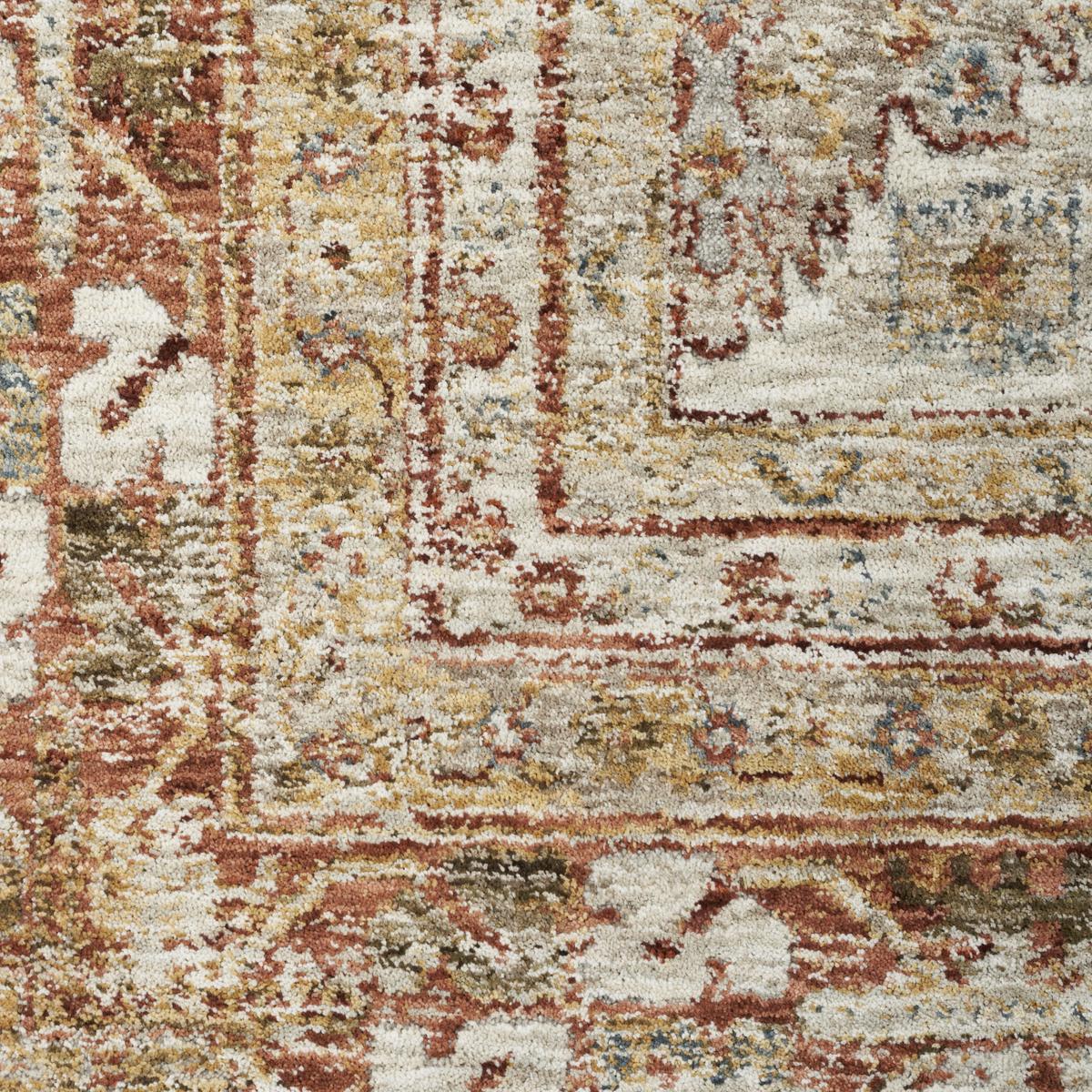 Sahar Panel Rust Rug
