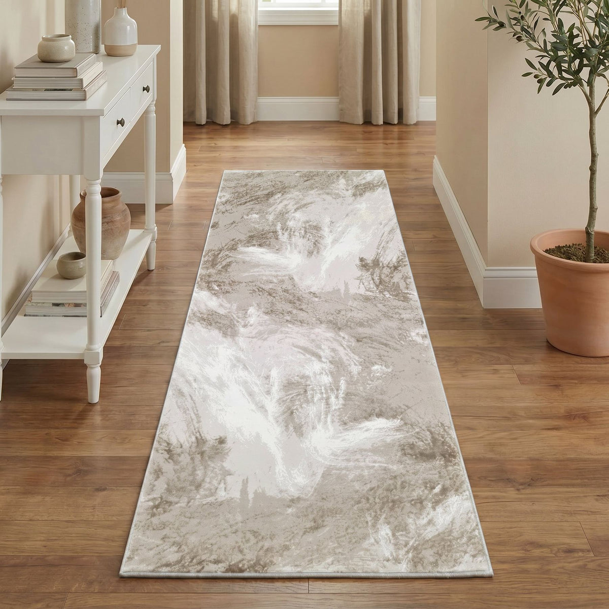Santa Monica Marble Beige Rug