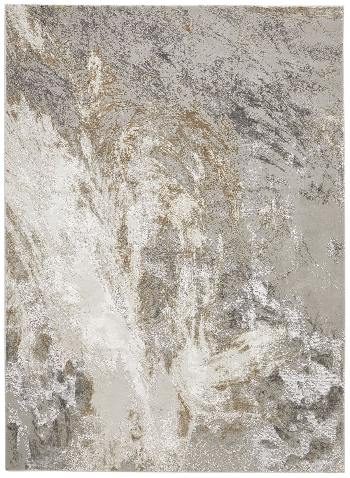 Santa Monica Marble Grey Beige Rug