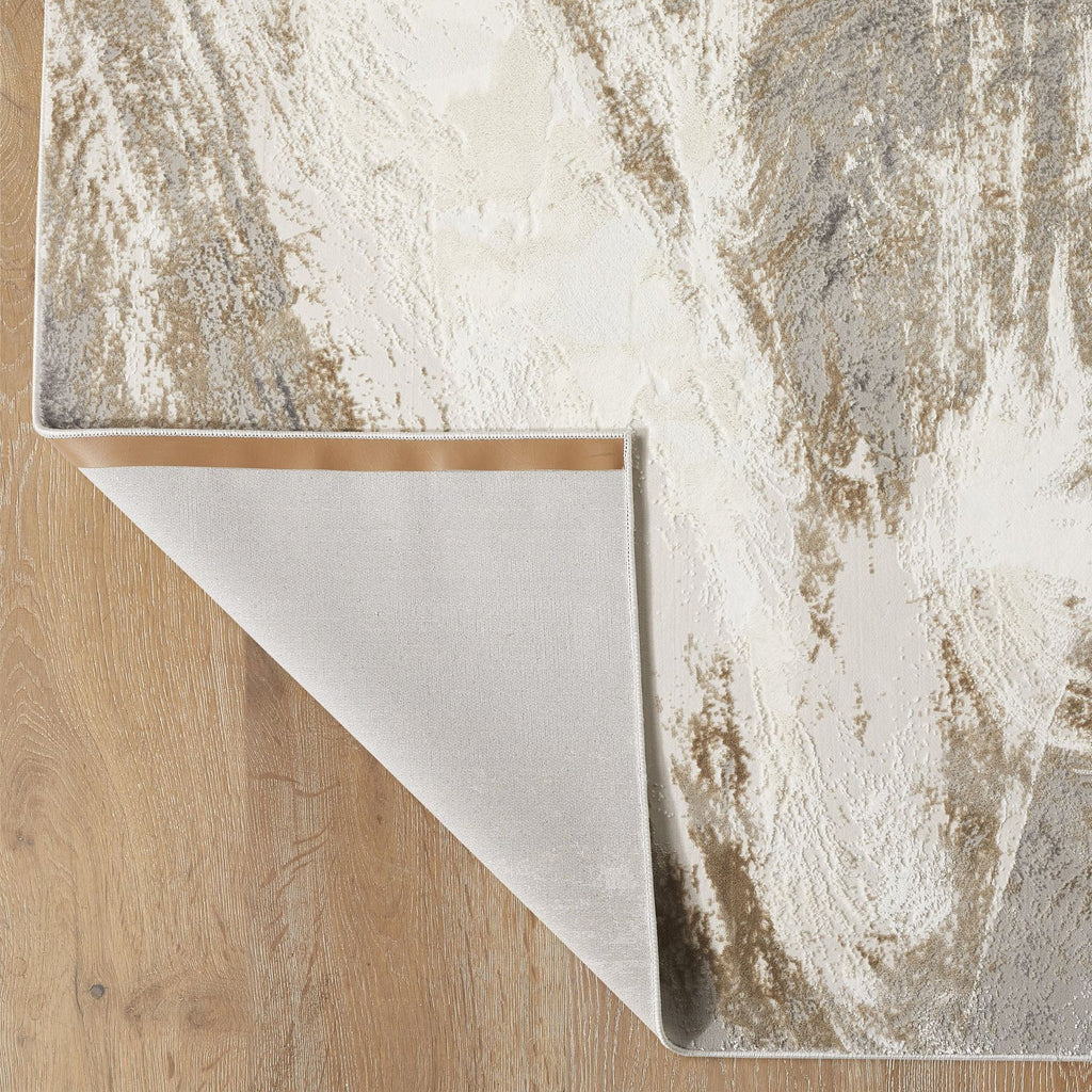 Santa Monica Marble Grey Beige Rug