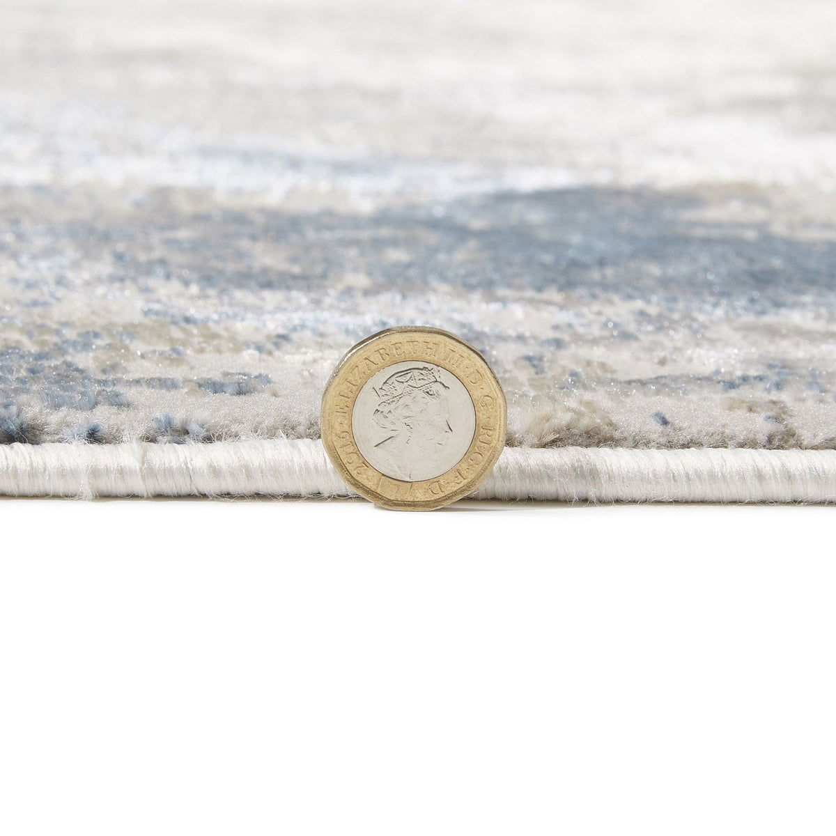 Santa Monica Marble Grey Blue Rug
