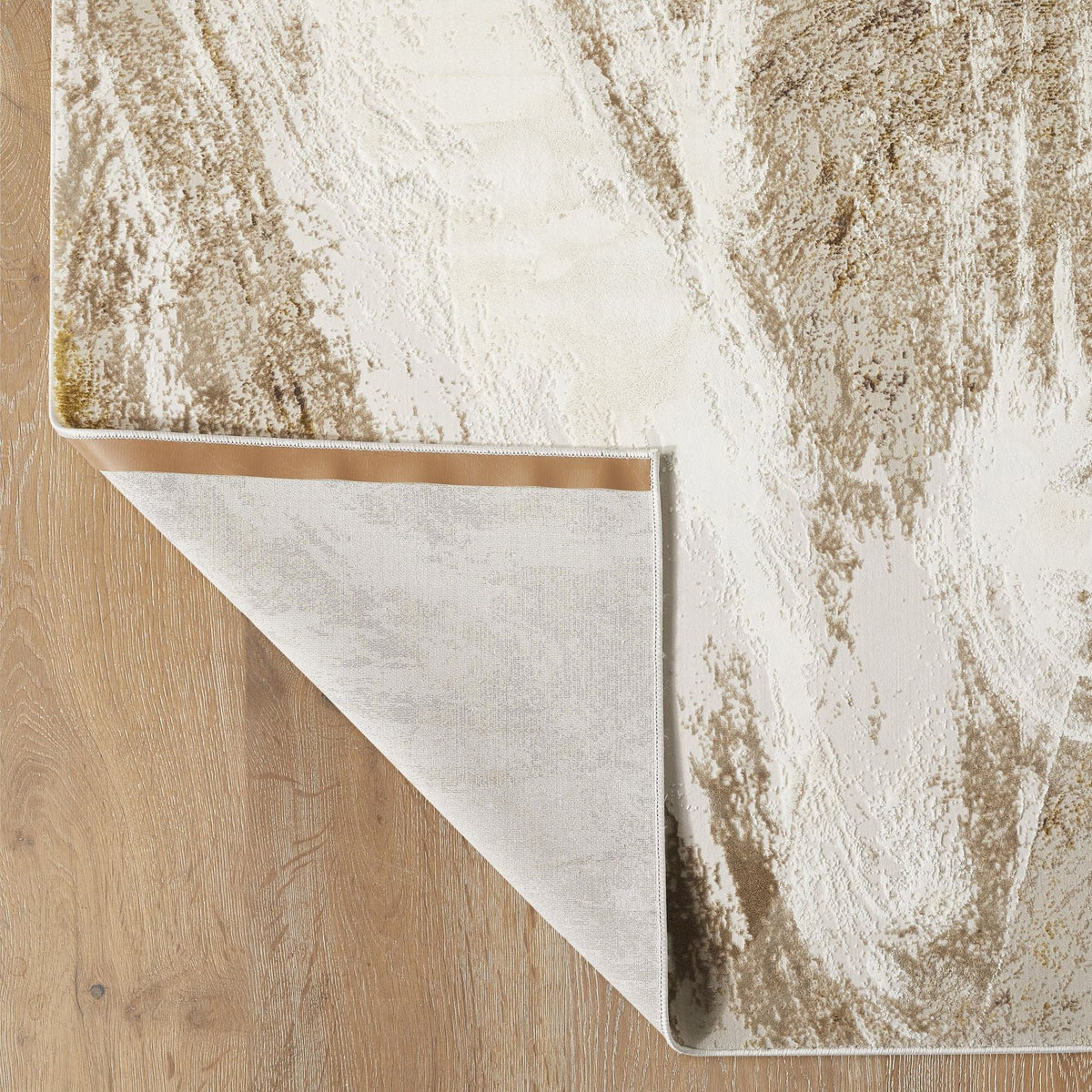 Santa Monica Marble Grey Gold Rug