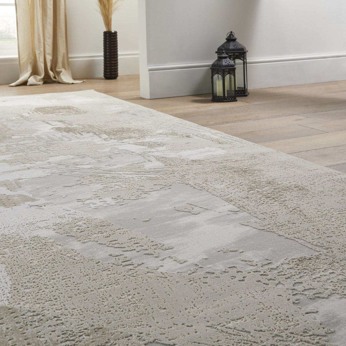 Skyline Cloud Ivory Beige Rug
