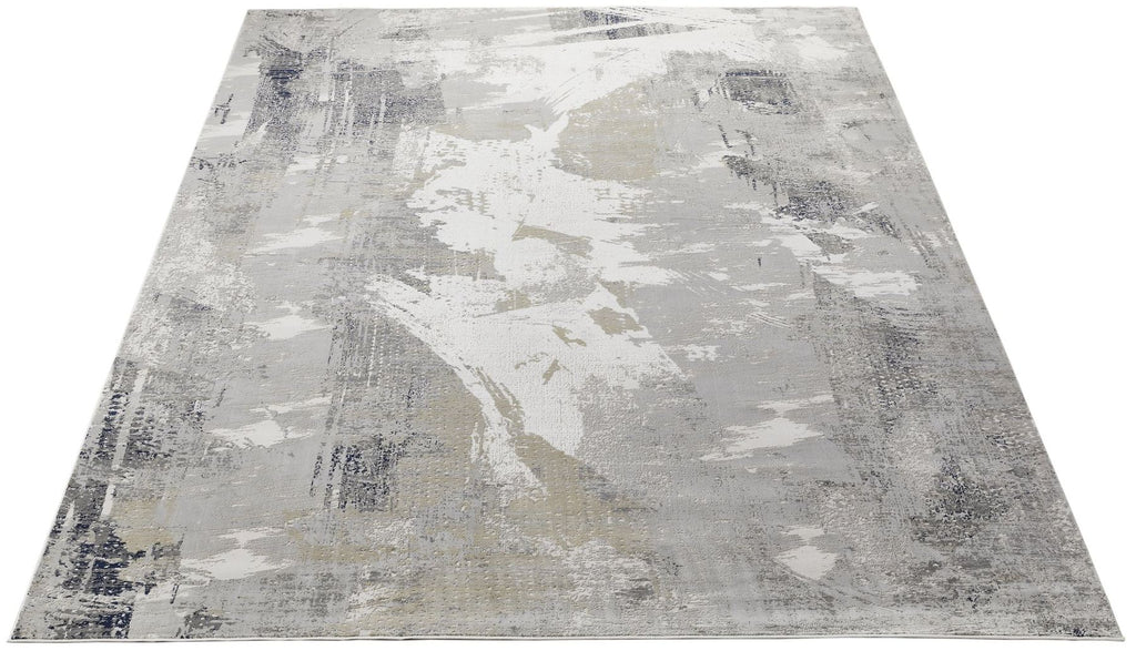 Skyline Cloud Ivory Navy Rug