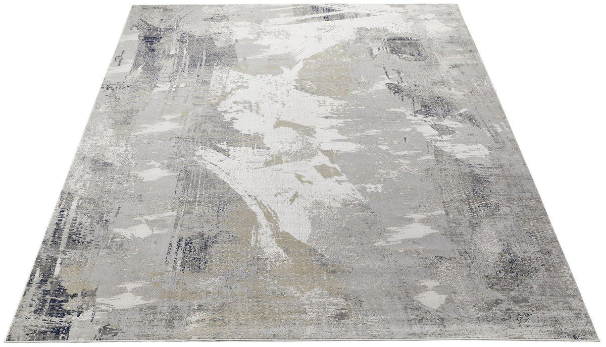 Skyline Cloud Ivory Navy Rug