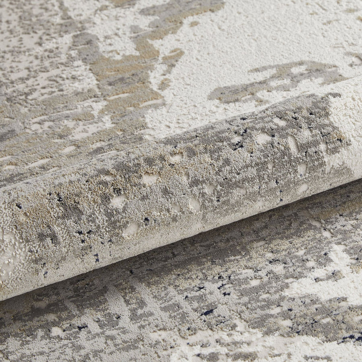Skyline Cloud Ivory Navy Rug