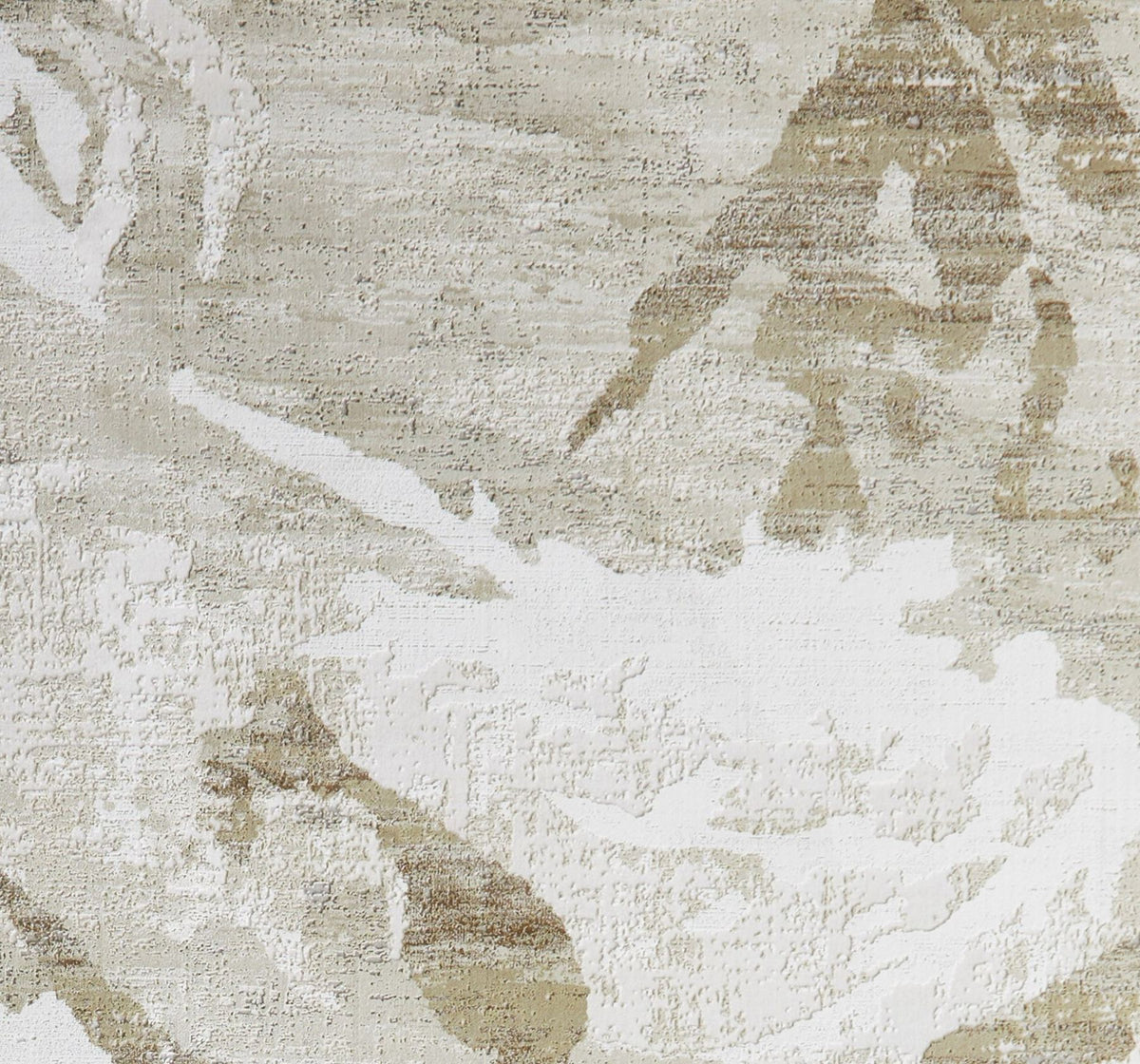 Skyline Leaf Ivory Beige Rug