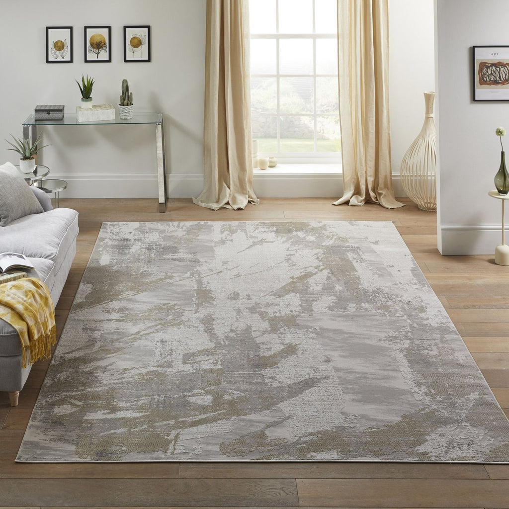 Skyline Marble Ivory Grey Rug