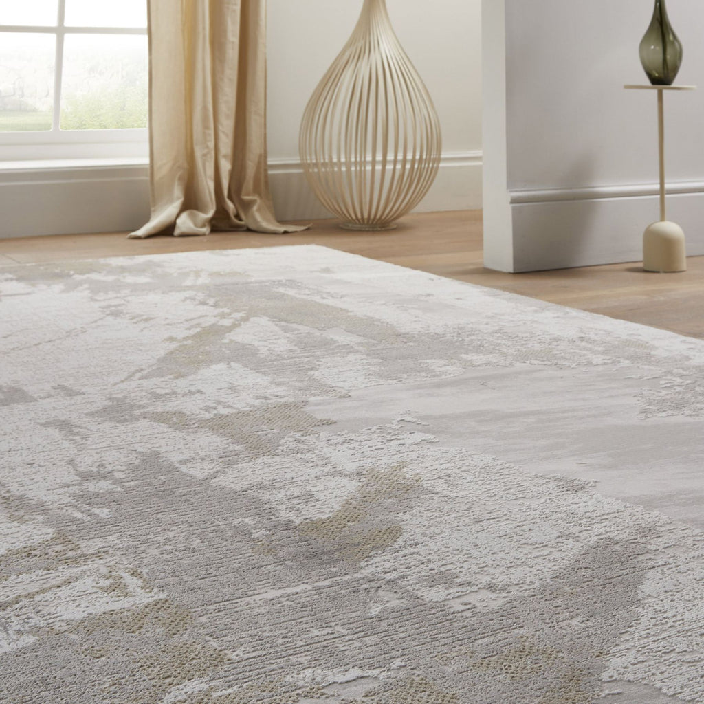 Skyline Marble Ivory Grey Rug