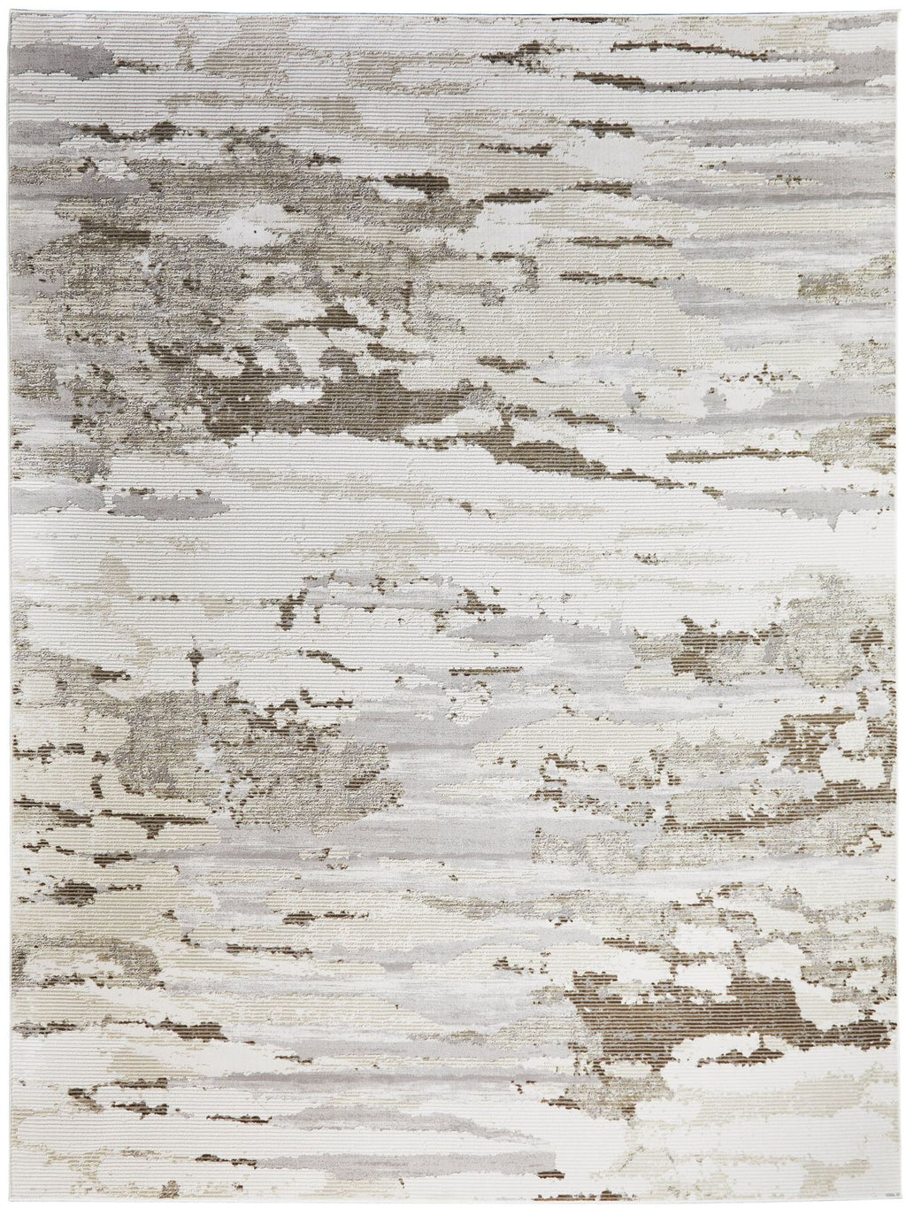 Skyline Strata Ivory Beige Rug