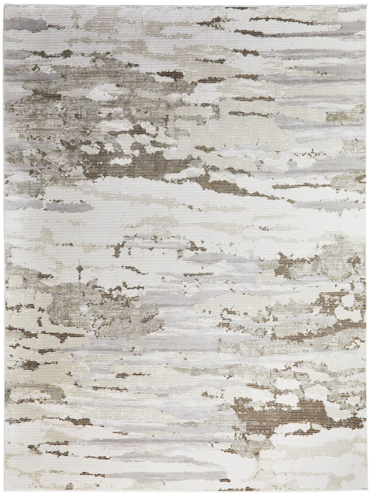 Skyline Strata Ivory Beige Rug
