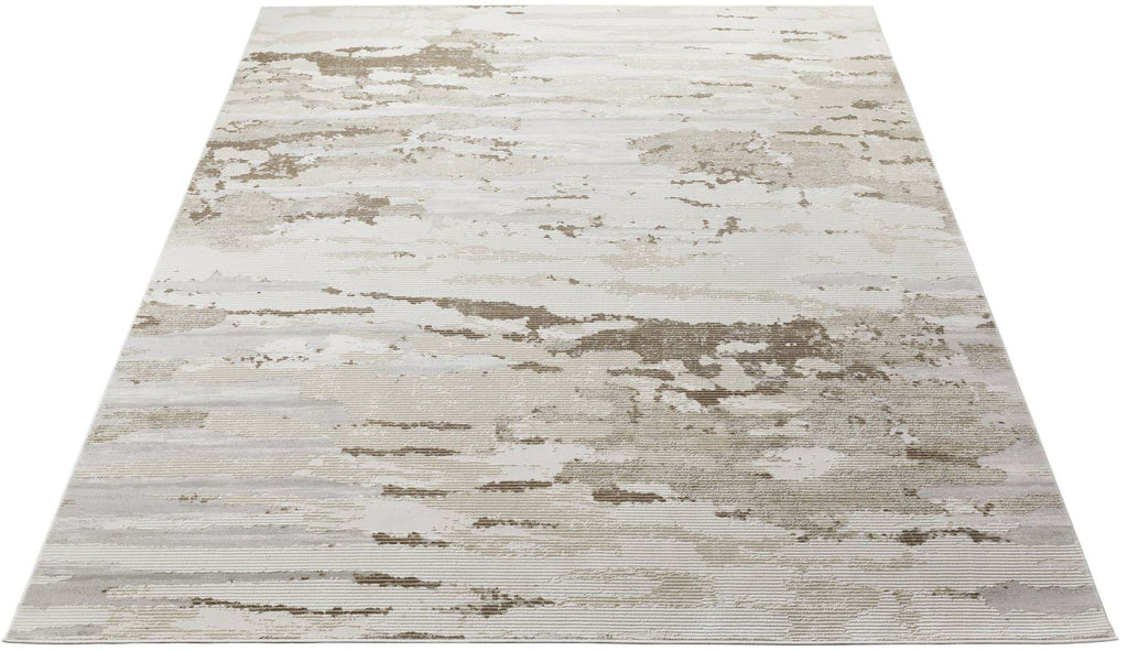 Skyline Strata Ivory Beige Rug