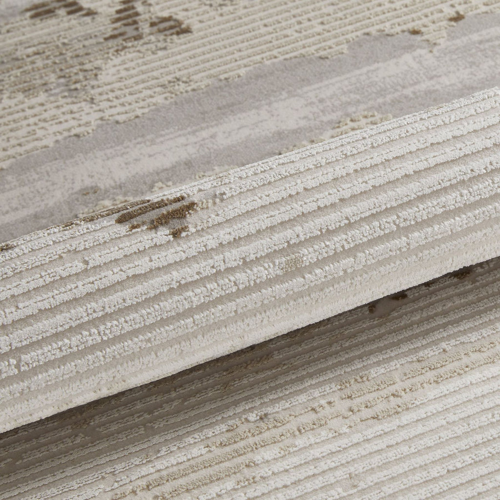 Skyline Strata Ivory Beige Rug