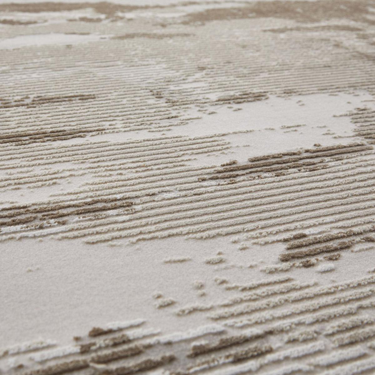Skyline Strata Ivory Beige Rug