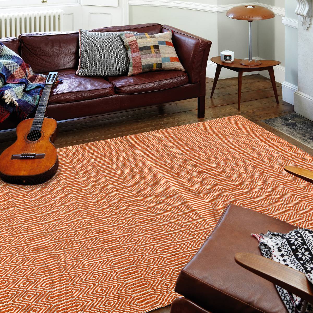Sloan Orange Rug