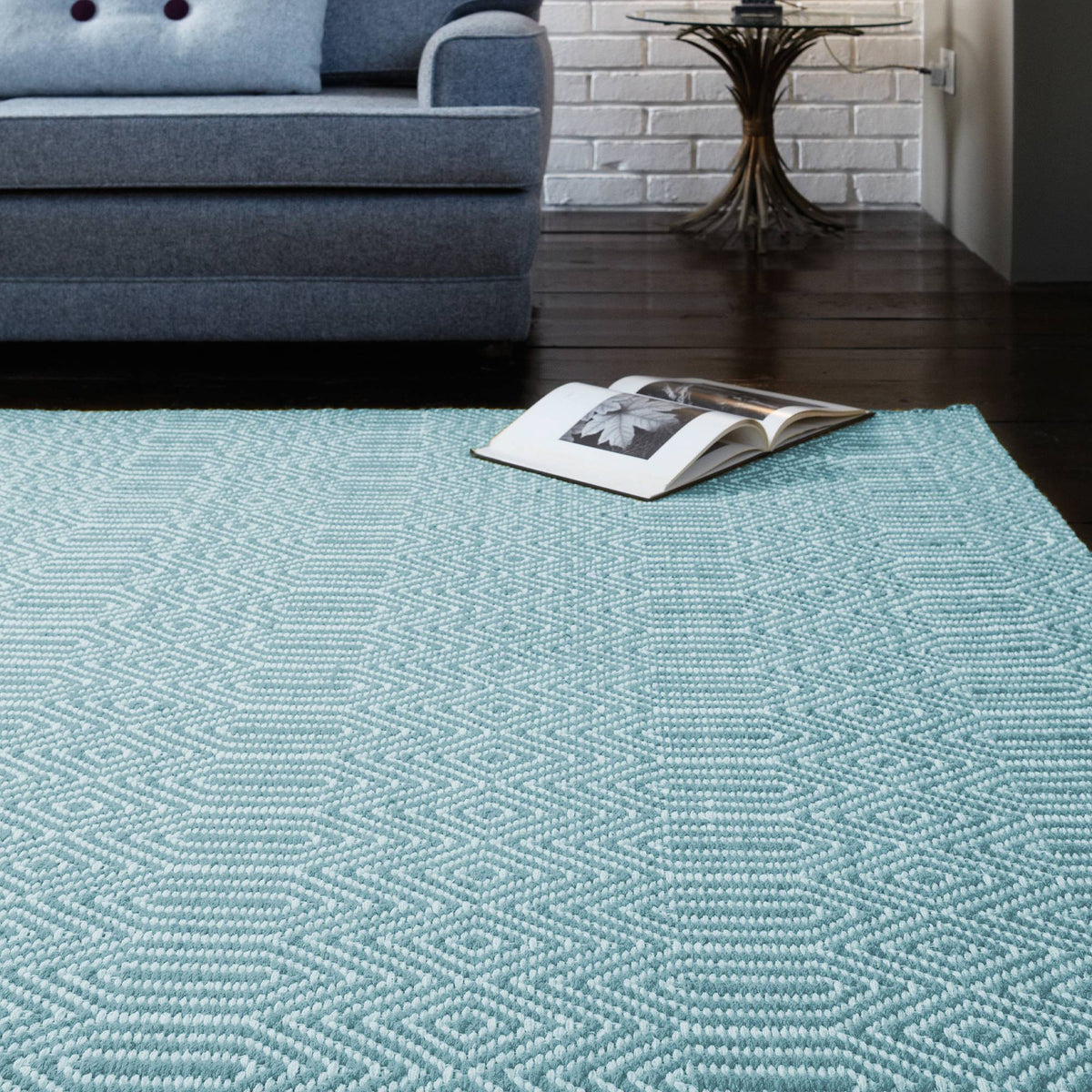 Sloan Duck Egg Rug
