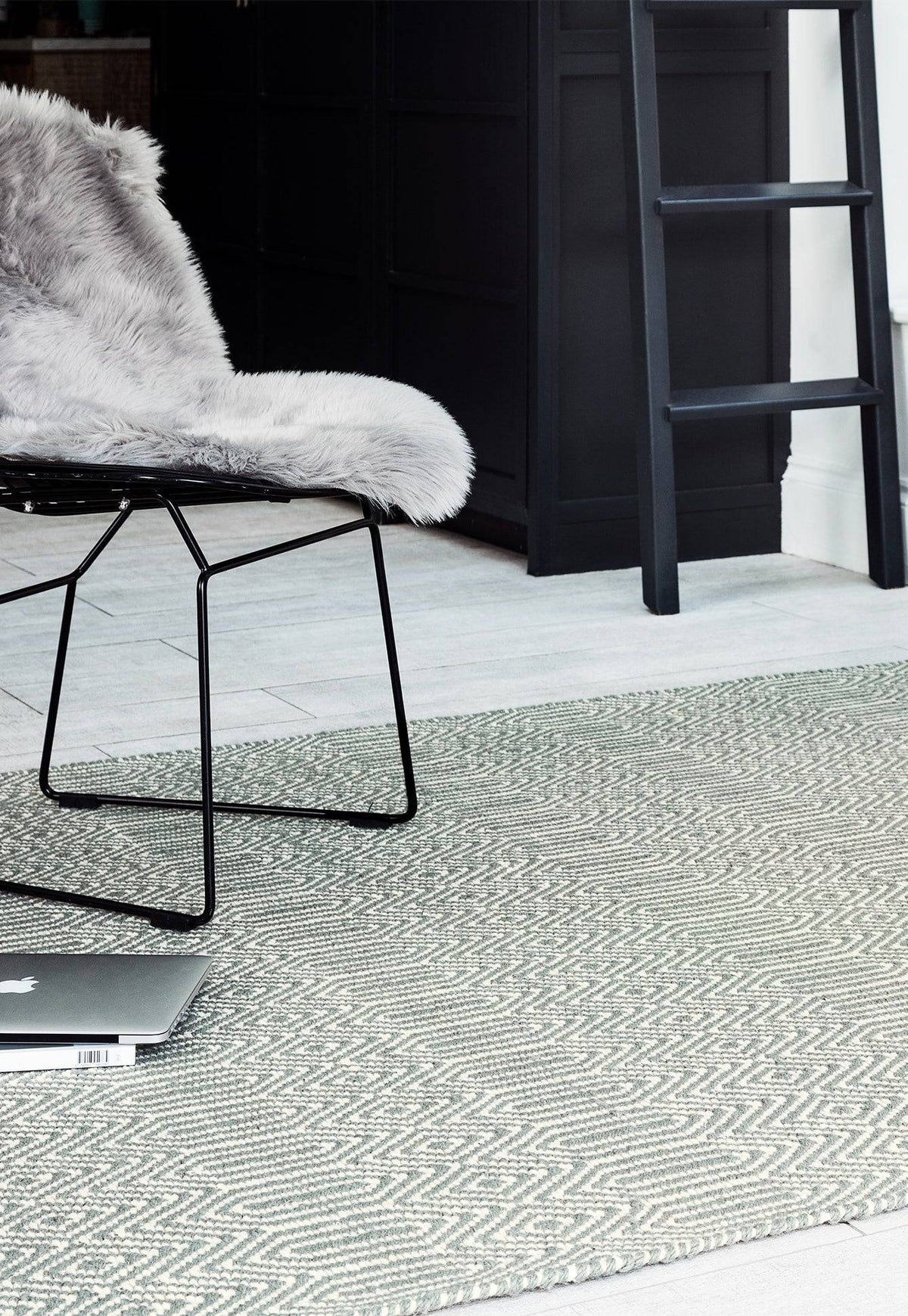 Sloan Silver Rug