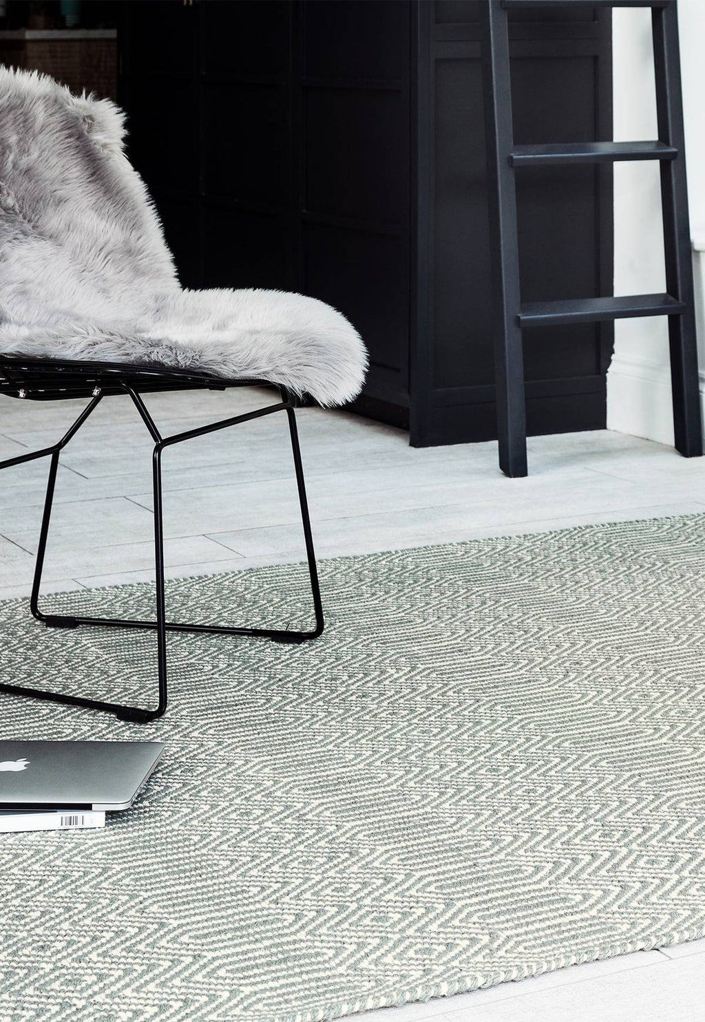 Sloan Silver Rug
