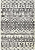 Somerset Berber White Anthracite Shaggy Rug