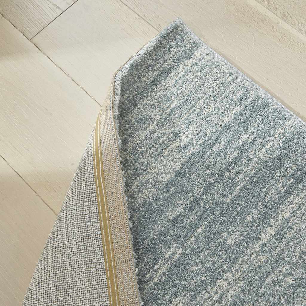 Somerset Melange Aqua Shaggy Rug