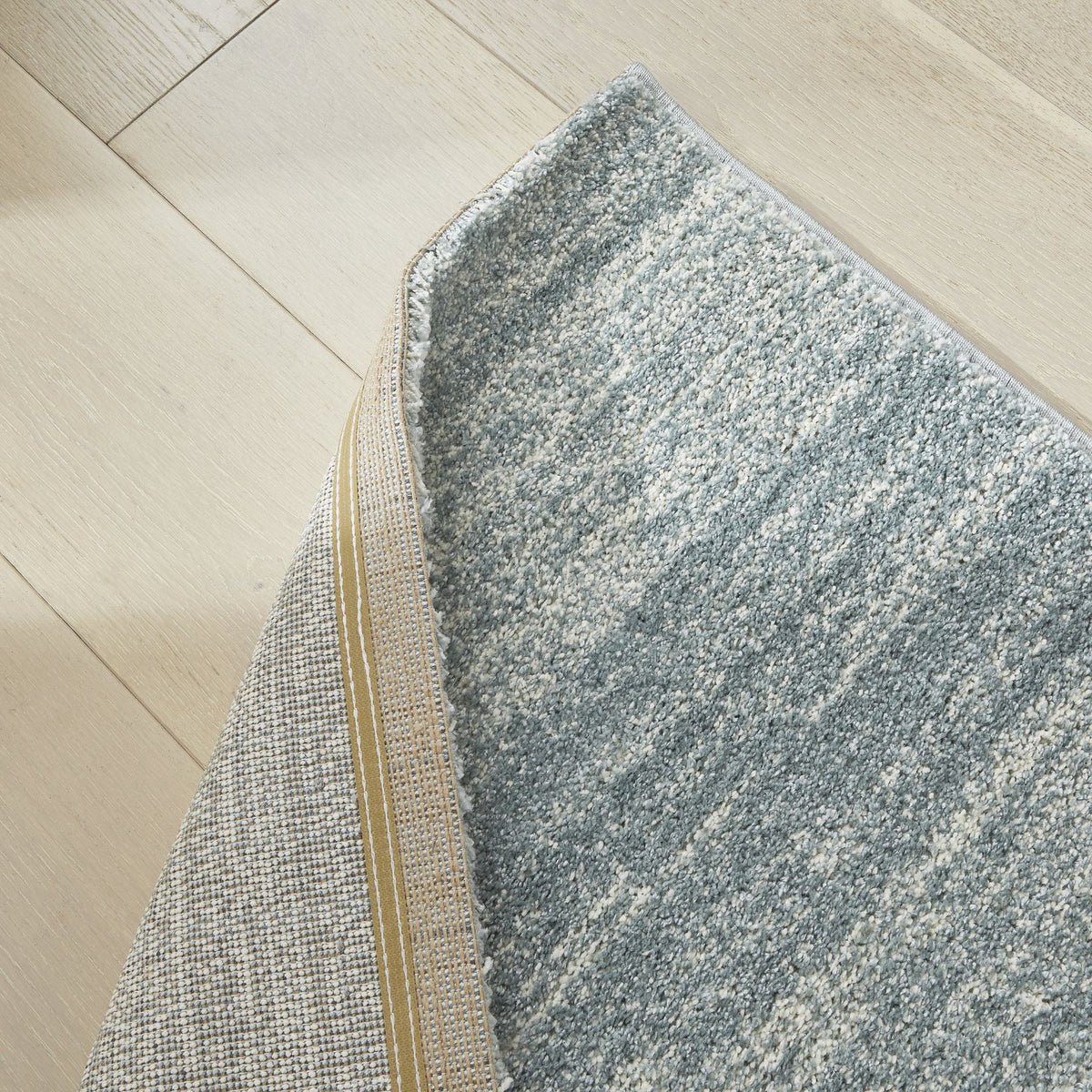 Somerset Melange Aqua Shaggy Rug
