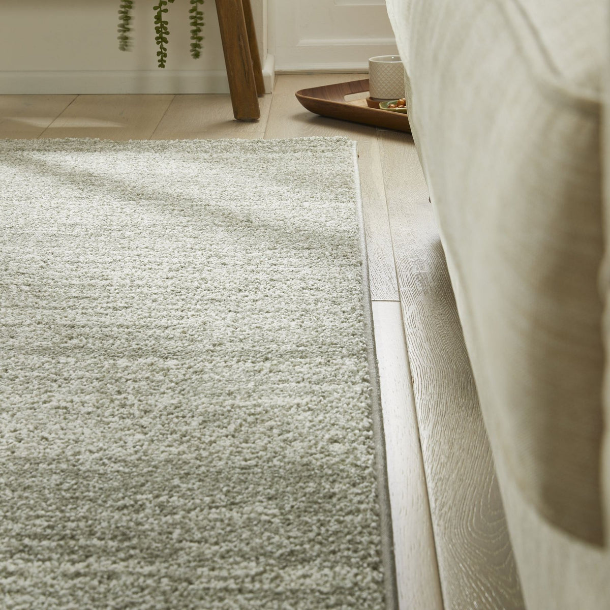 Somerset Melange Sage Shaggy Rug