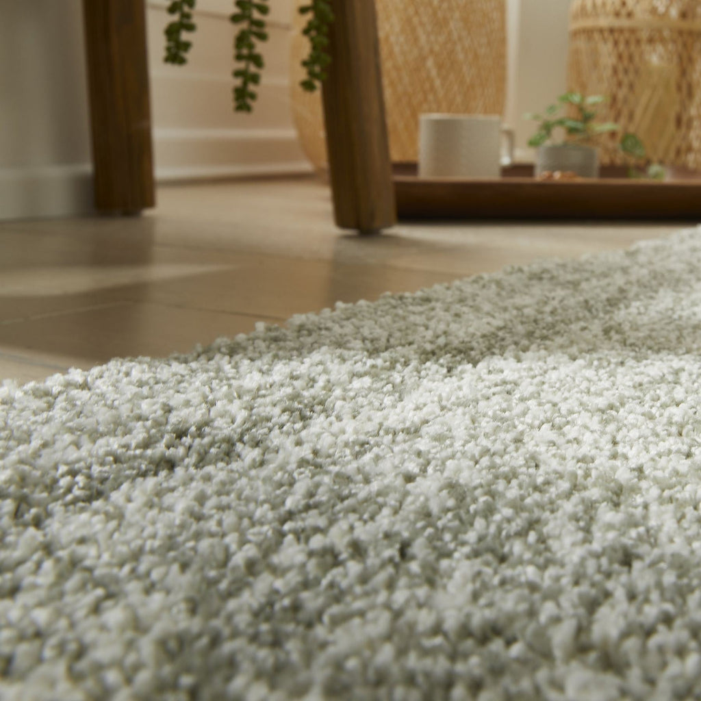 Somerset Melange Sage Shaggy Rug