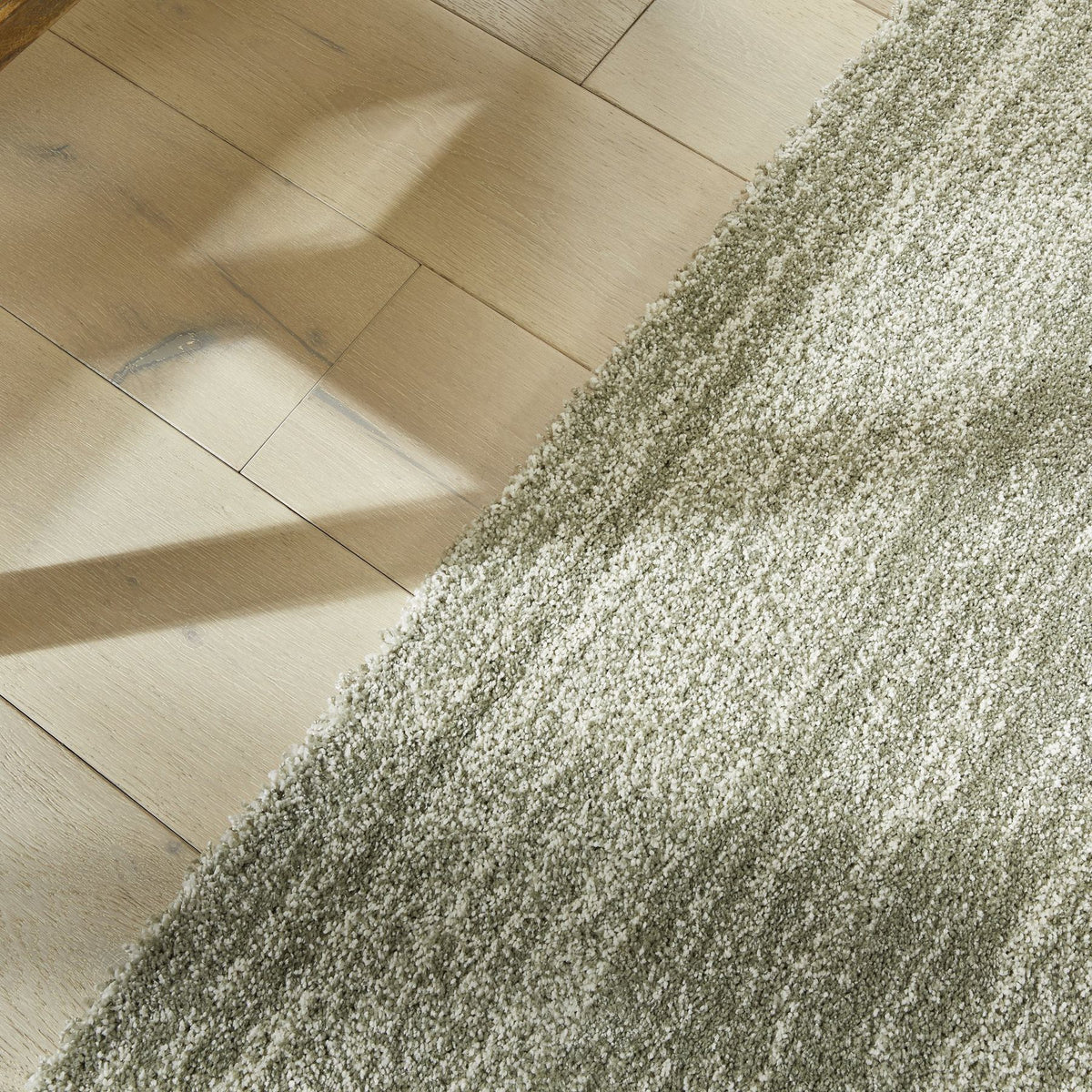 Somerset Melange Sage Shaggy Rug