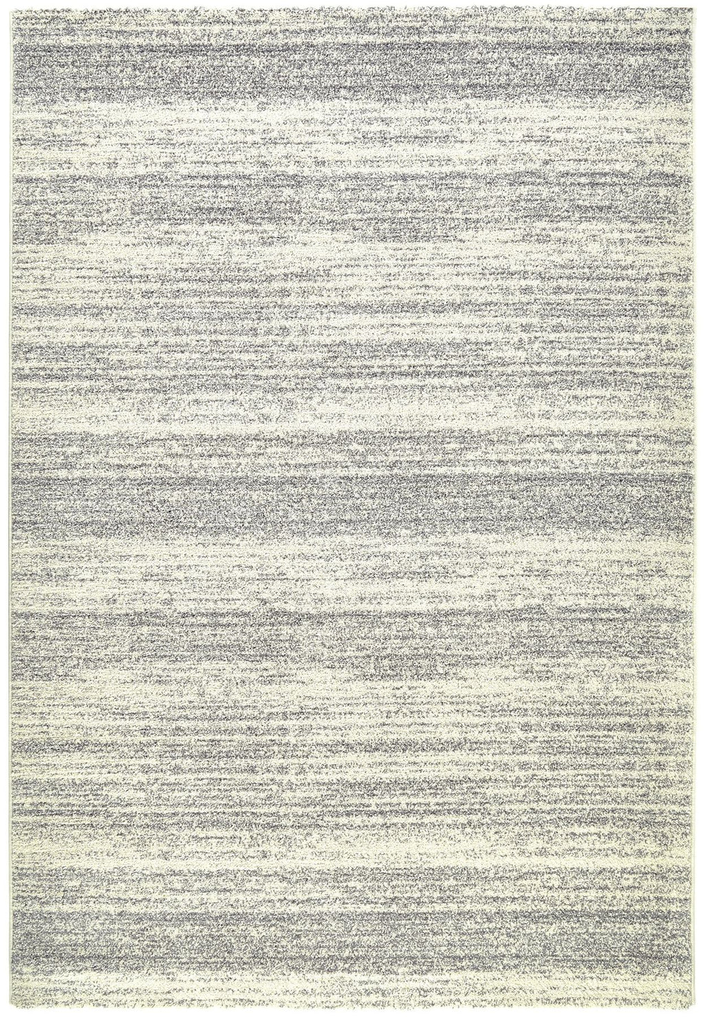 Somerset Melange White Grey Shaggy Rug
