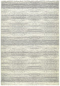 Somerset Melange White Grey Shaggy Rug