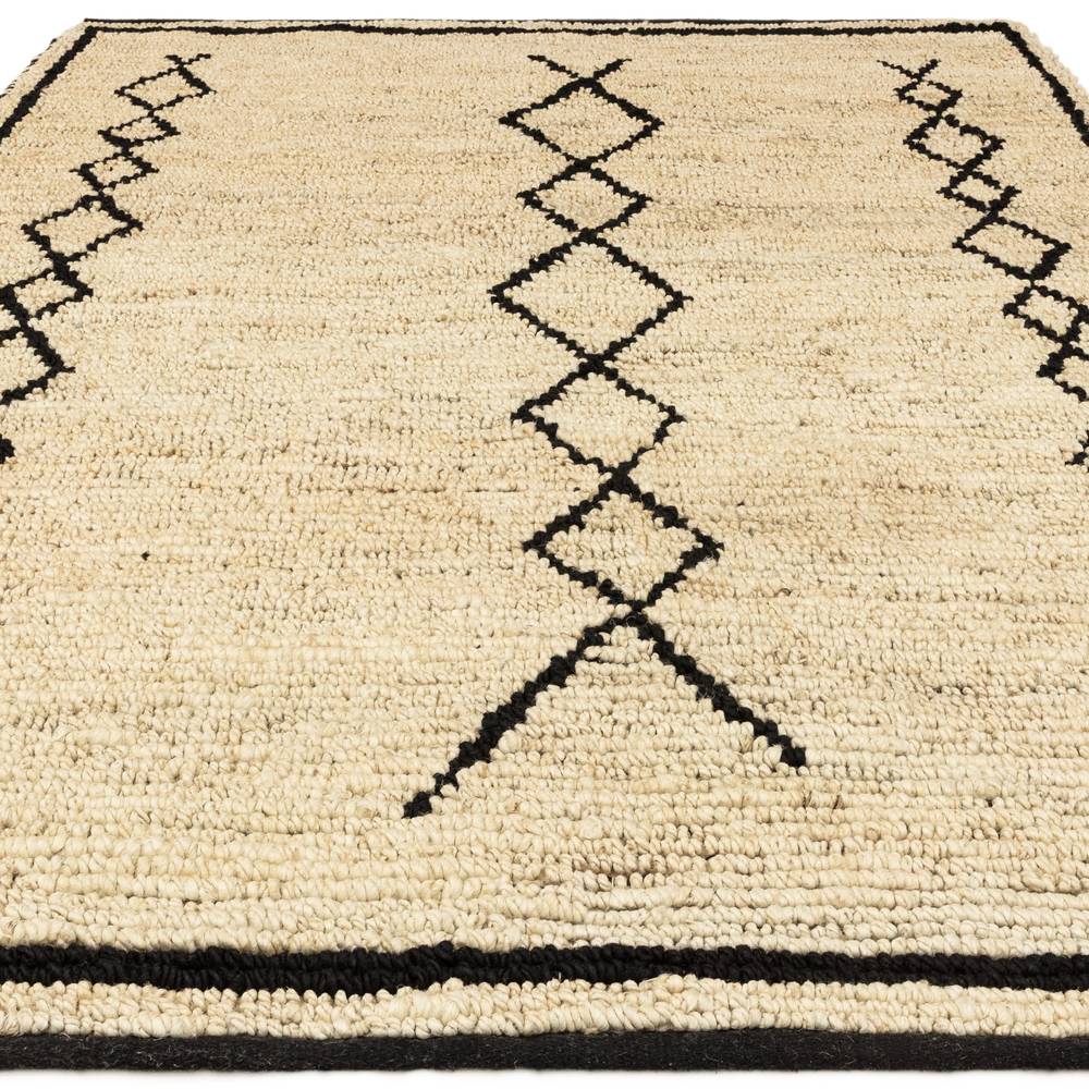 Souk Bleach & Black Rug