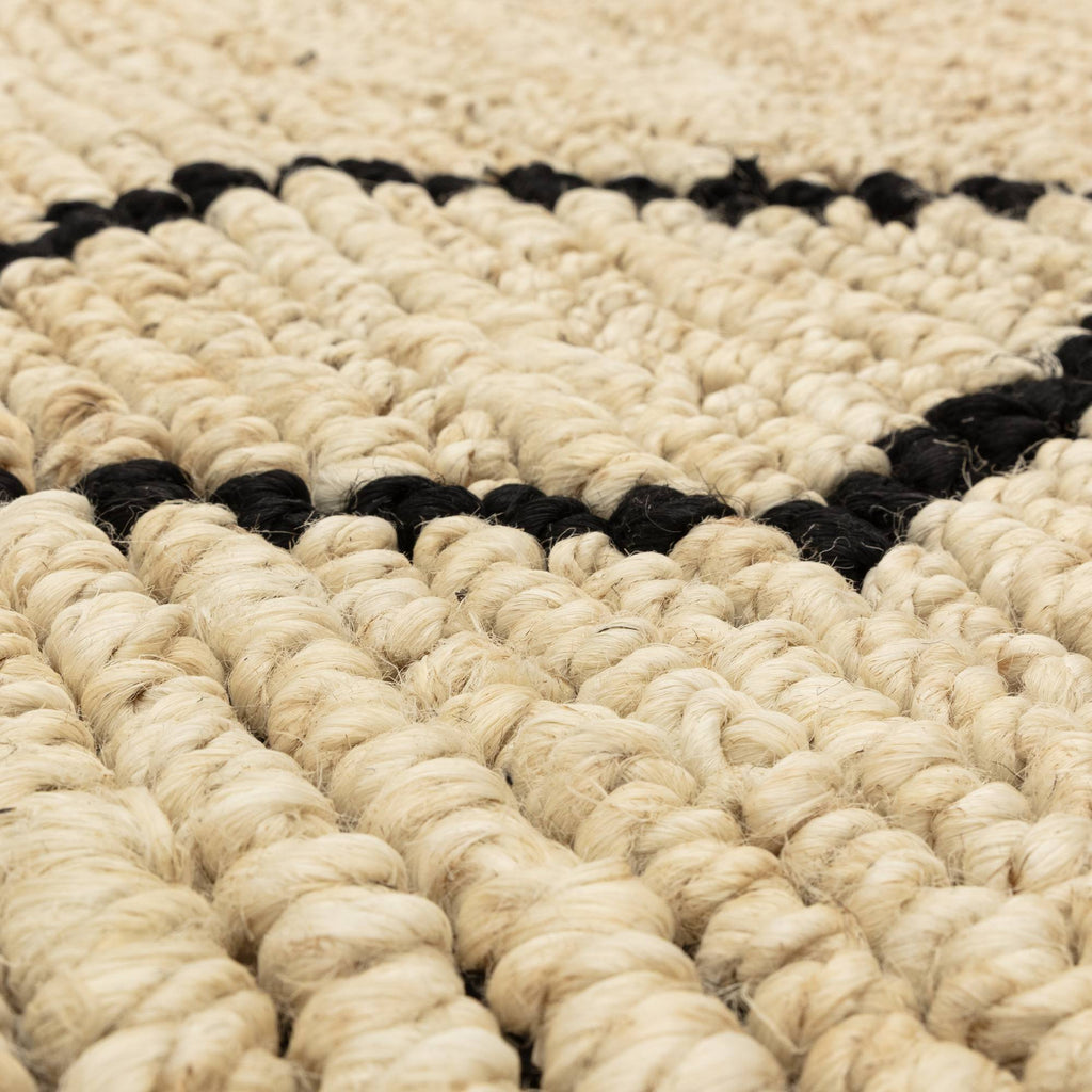 Souk Bleach & Black Rug