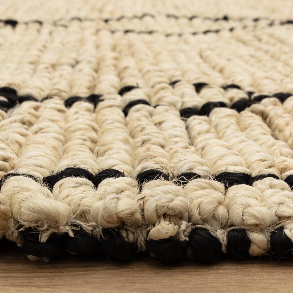 Souk Bleach & Black Rug