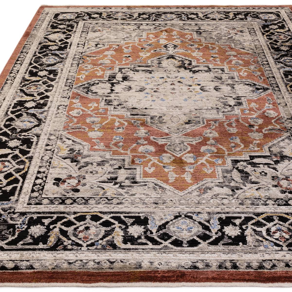 Sovereign Terracotta Medallion Rug