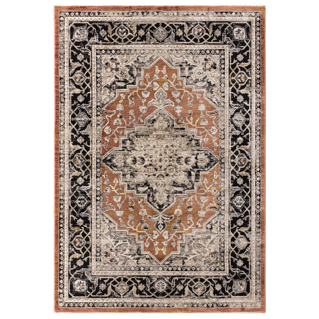 Sovereign Terracotta Medallion Rug