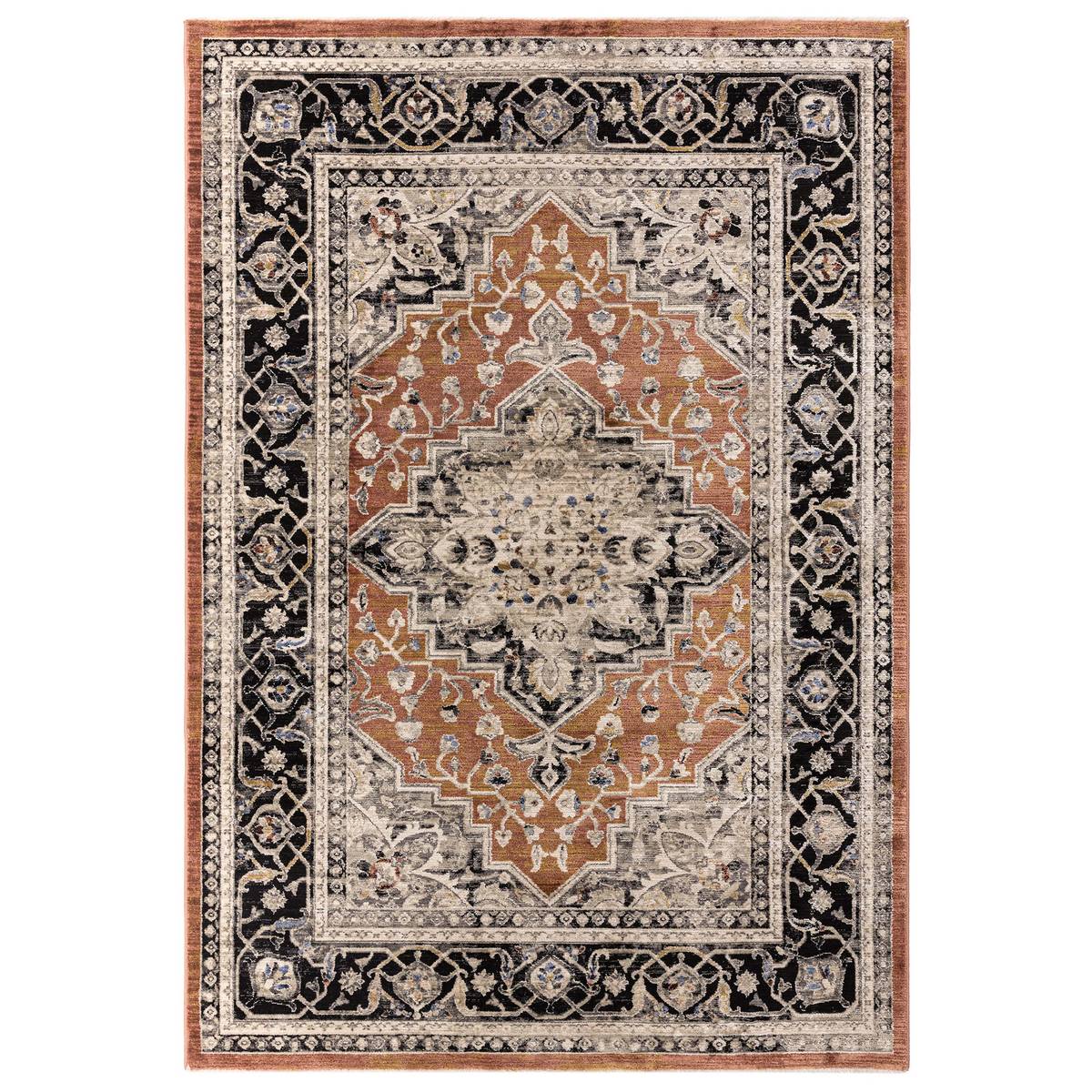 Sovereign Terracotta Medallion Rug