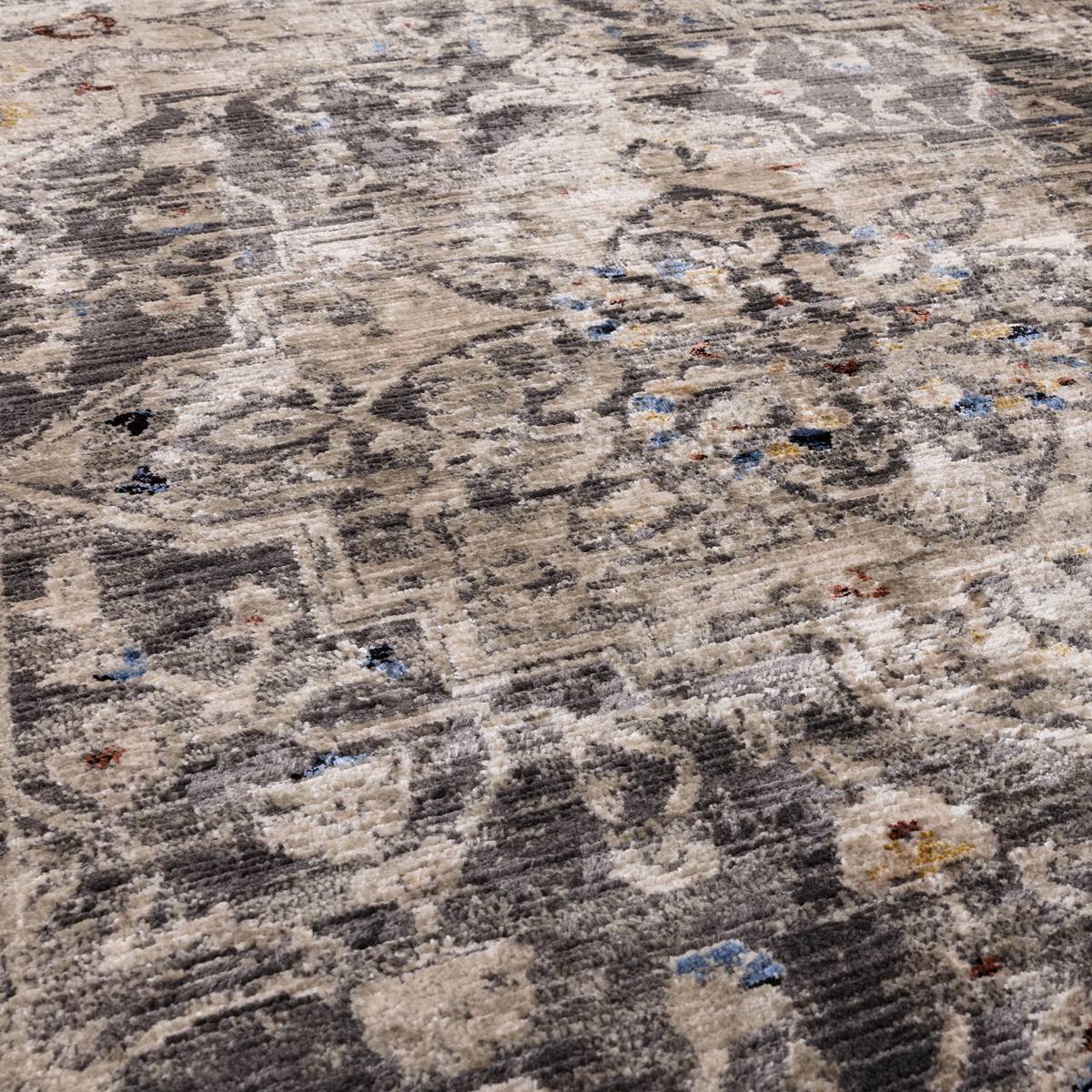 Sovereign Charcoal Medallion Rug