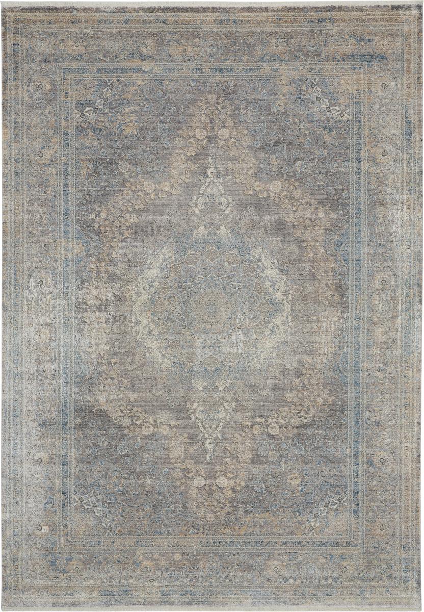 Starry Nights Antique Cream Blue Rug