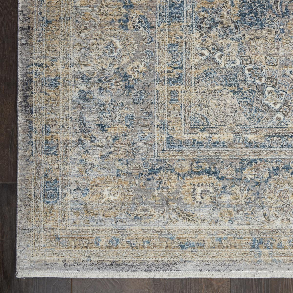Starry Nights Antique Cream Blue Rug