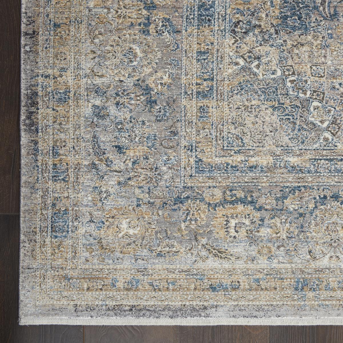 Starry Nights Antique Cream Blue Rug