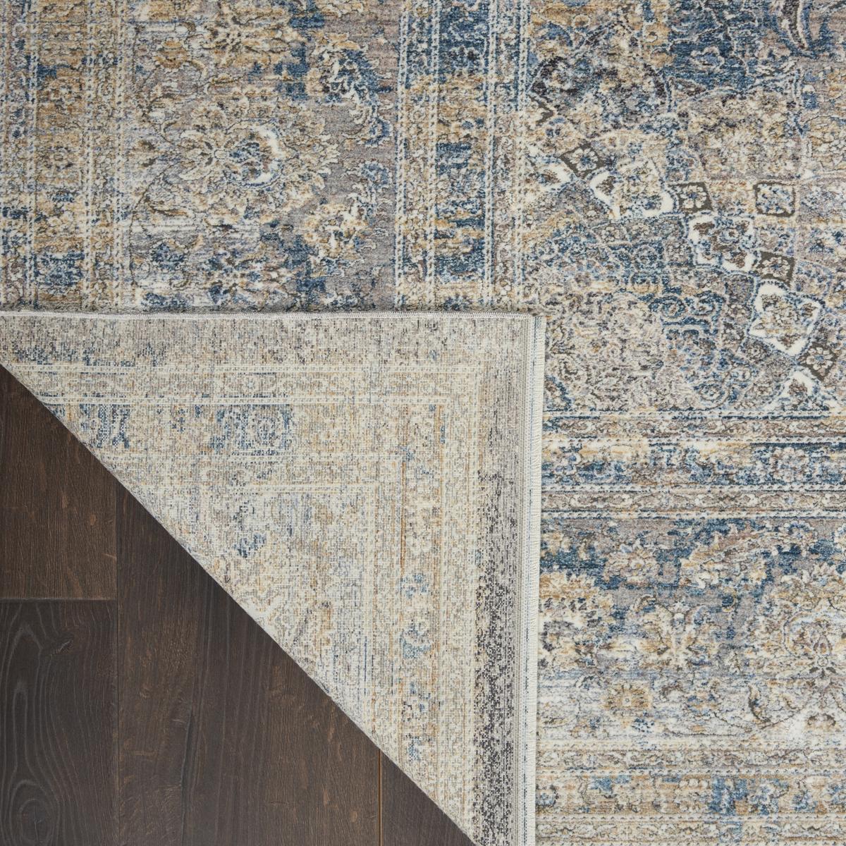 Starry Nights Antique Cream Blue Rug