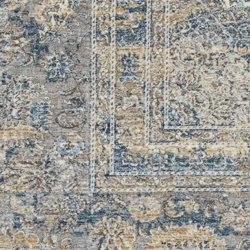 Starry Nights Antique Cream Blue Rug