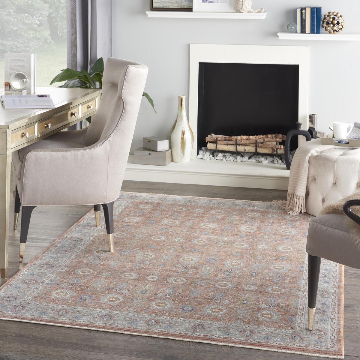 Starry Nights Bloom Blush Rug
