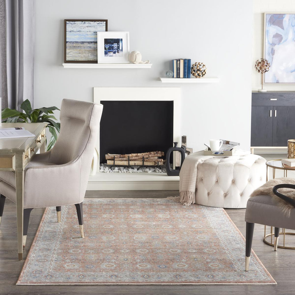Starry Nights Bloom Blush Rug